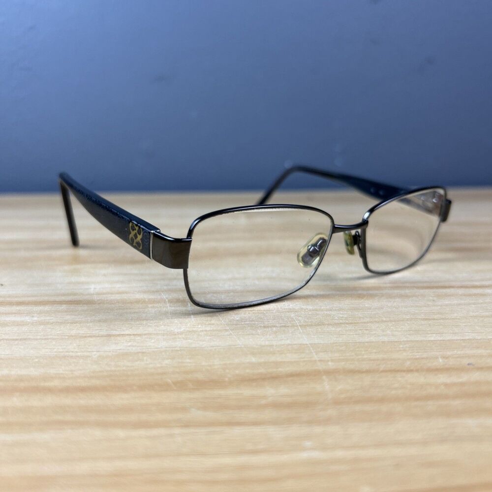 Coach Eyeglasses Frames Only LOUISE (1009) GOLDEN 54-15-135 Gold Green